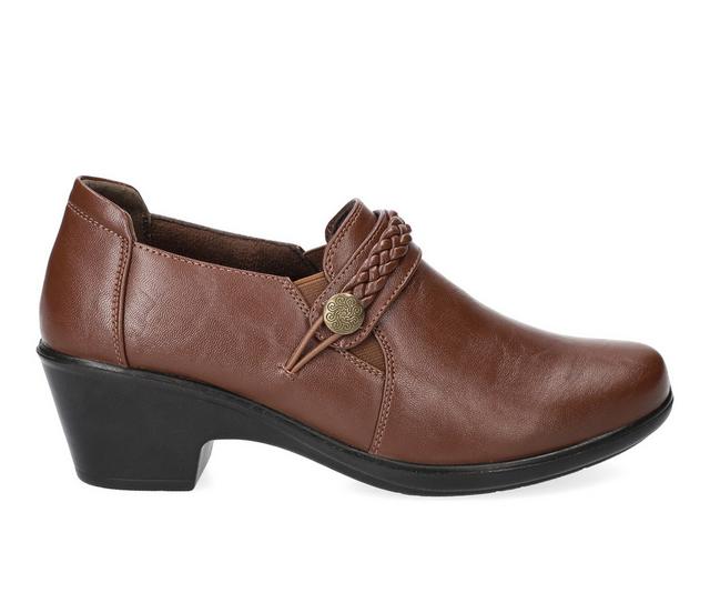 Women's Easy Street Amber Booties in Tan color