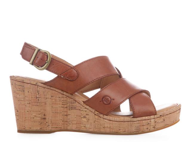 Women's Born Sami Wedges in Brown color