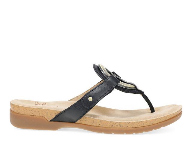 Women's Dansko Rosalia Sandals in Black color