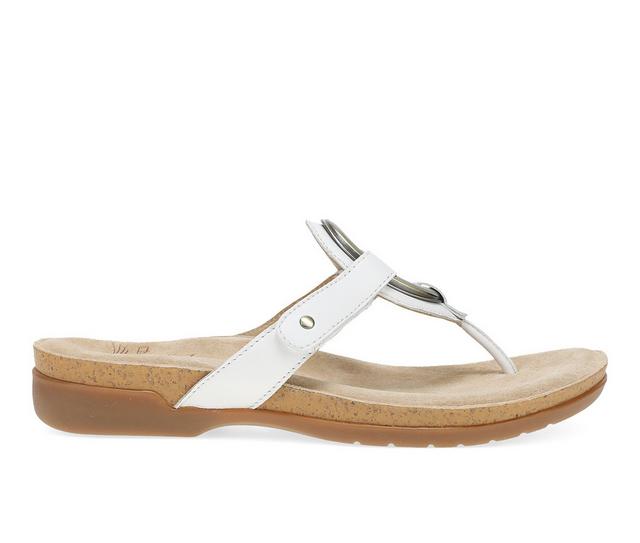 Women's Dansko Rosalia Sandals in White color