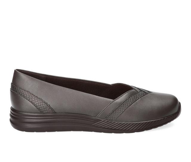 Women's Easy Street Kiera Flats in Brown color