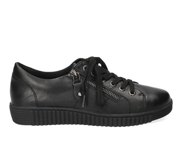 Women's Easy Street Novie Sneakers in Black color