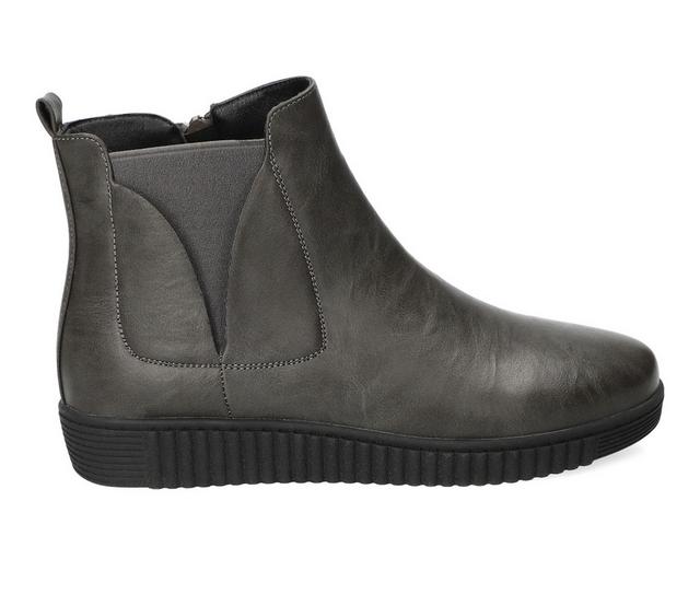 Women's Easy Street Wyatt Booties in Grey color