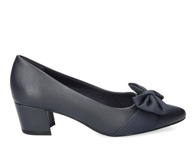 Women's Easy Street Alva Shoes in Navy color