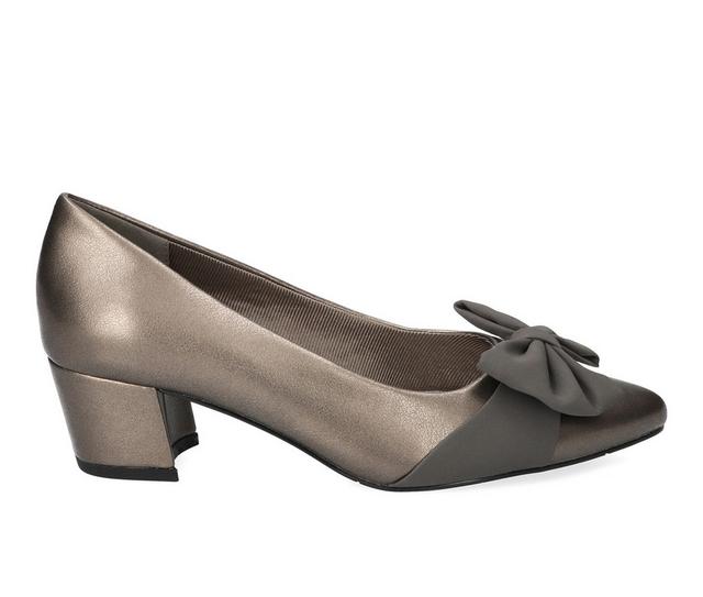 Women's Easy Street Alva Shoes in Pewter color