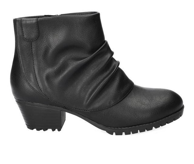 Women's Easy Street Ambrose Booties in Black color