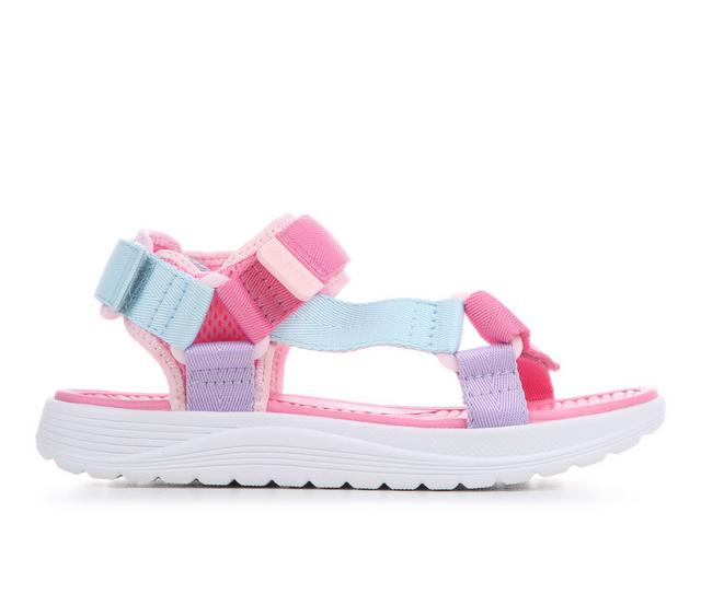 Girls' Reef Little Kid & Big Kid Shoremazing Sandals in Pink/Blue color