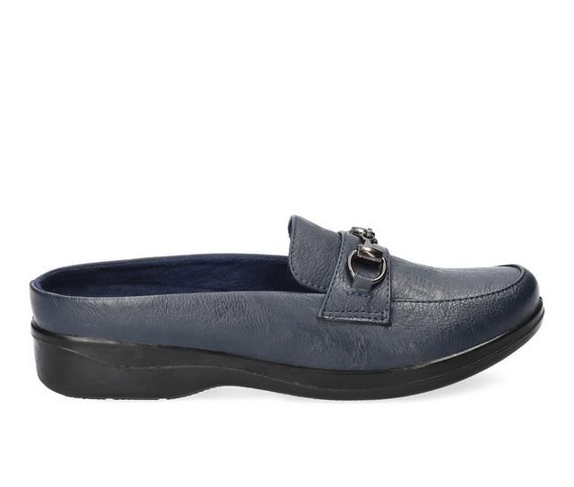Women's Easy Street Nell Clogs in Navy color