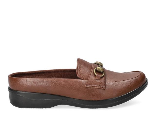 Women's Easy Street Nell Clogs in Tan color