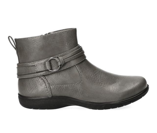 Women's Easy Street Exeter Booties in Grey color