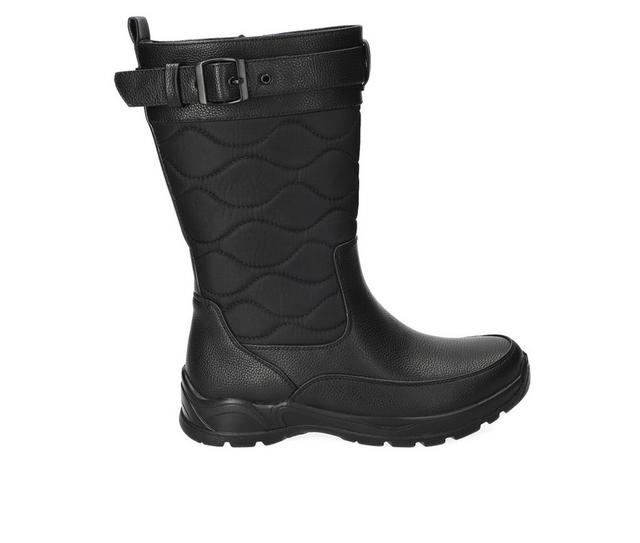 Women's Easy Street Blizzard Winter Boots in Black color