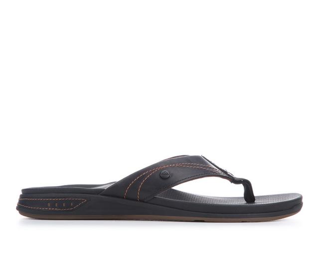 Men's Reef Phantom Lux Flip-Flops in Black color