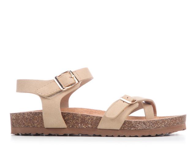 Girls' Soda Little Kid & Big Kid Juliette Sandals in Natural color