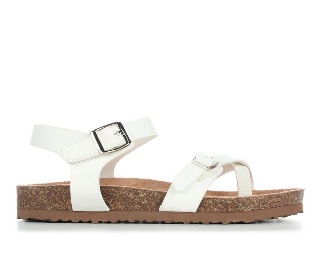 Girls' Soda Little Kid & Big Kid Juliette Sandals in White color