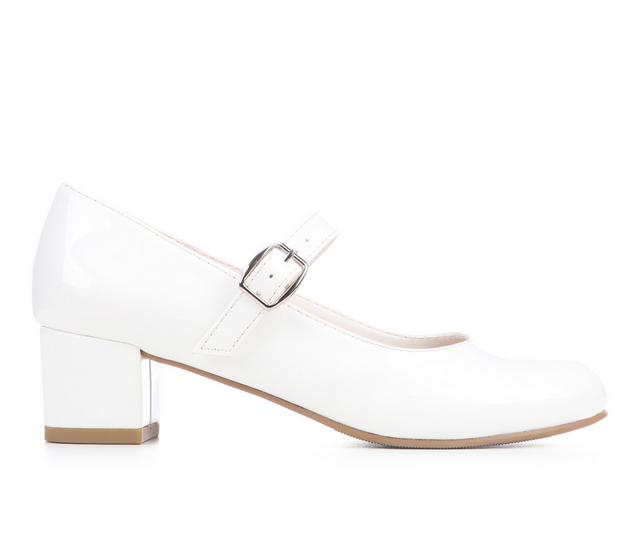 Girls' Soda Little Kid & Big Kid Pela-IIS Heels in White Patent color