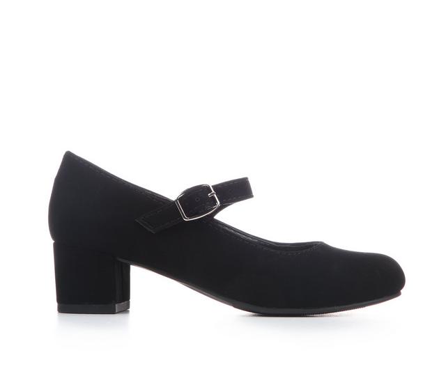 Girls' Soda Little Kid & Big Kid Pela-IIS Heels in Black Nubuck color
