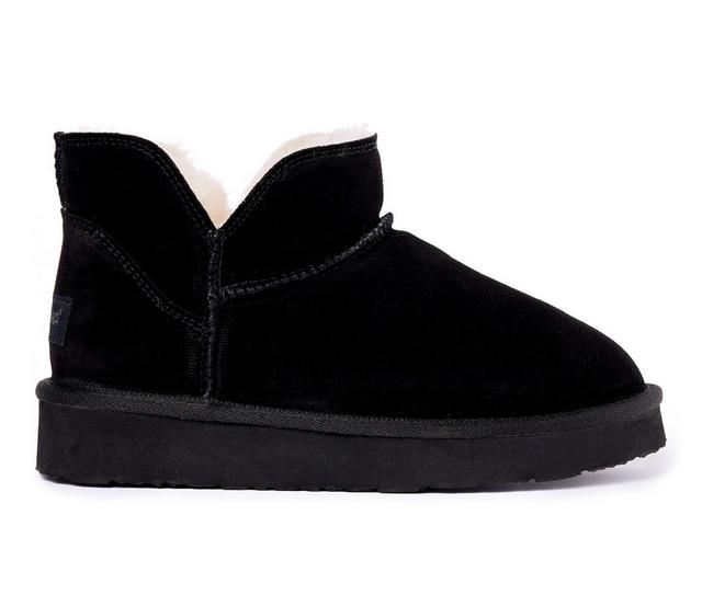 Women's Minnetonka Mavie Winter Boots in Black color
