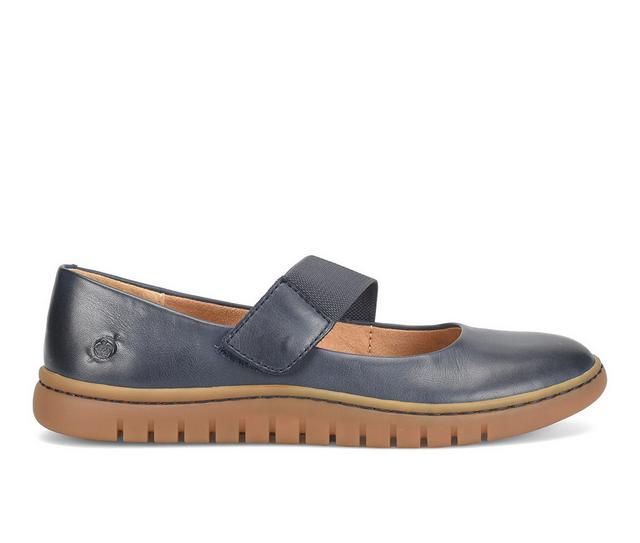 Women's Born Aspen Flats in Navy color