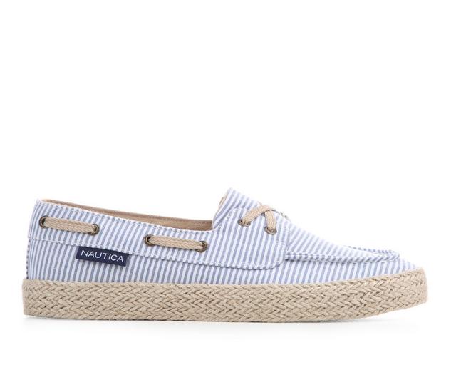 Women's Nautica Stoneway in Chambray Stripe color