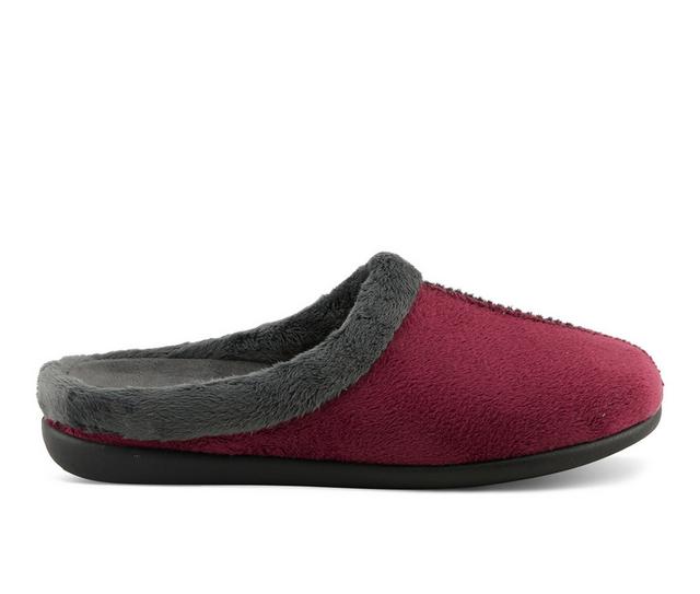 Flexus Aushana Slippers in Bordeaux Multi color
