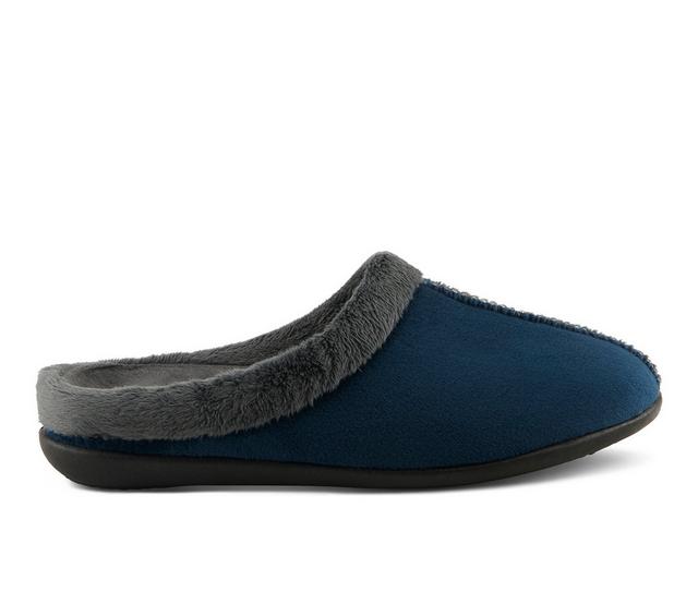 Flexus Aushana Slippers in Navy Multi color