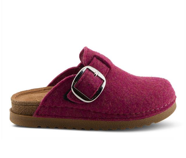 Women's Flexus Cloggiller Clogs in Bordeaux color