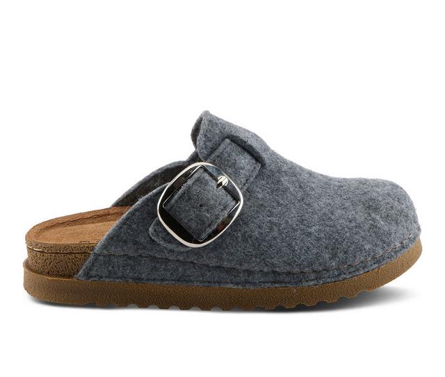Women's Flexus Cloggiller Clogs in Dark Grey color