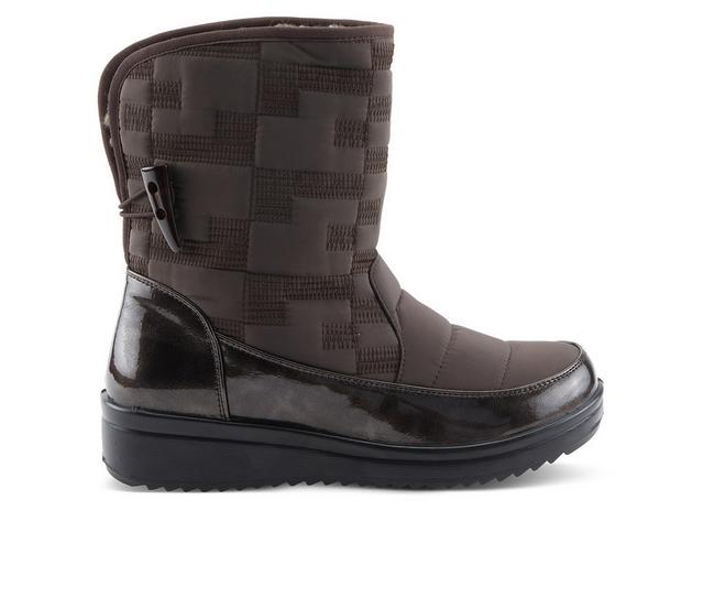 Women's Flexus Daffo Booties in Brown color