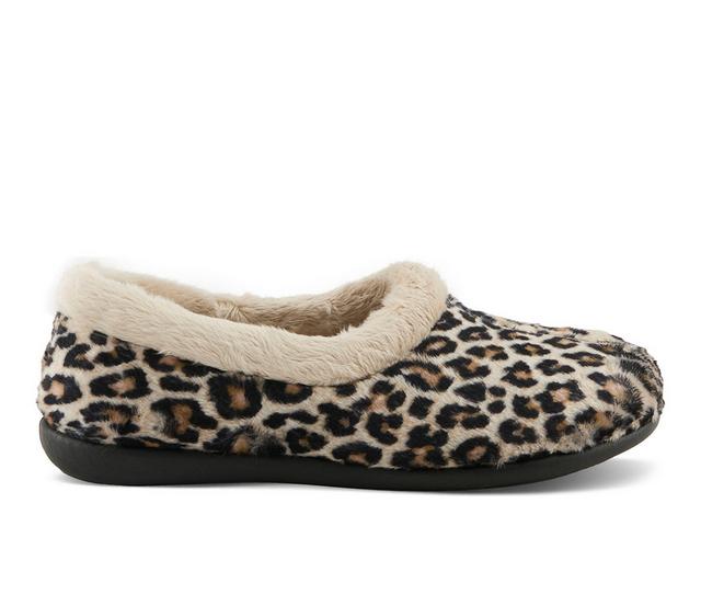 Flexus Faddis Slippers in Leopard Print color
