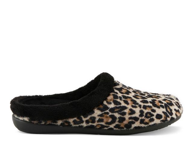 Flexus Fagana Slippers in Leopard Print color