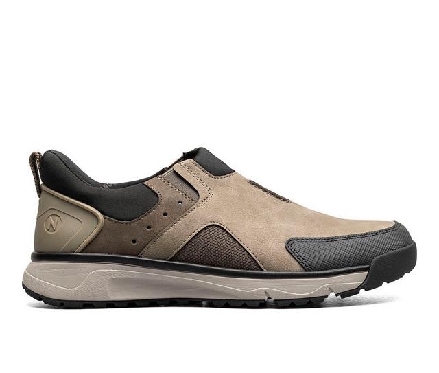 Men's Nunn Bush Sedona EZ Moc Toe Slip On Slip-On Shoes in Cement Multi color