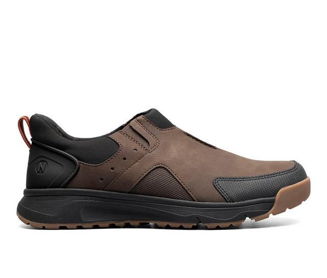 Men's Nunn Bush Sedona EZ Moc Toe Slip On Slip-On Shoes in Brown Multi color