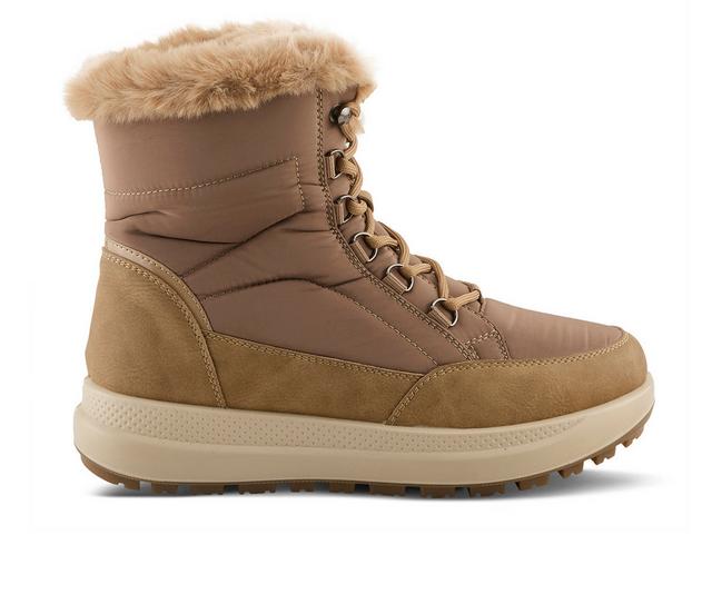 Women's Flexus Laroui Hiking Boots in Taupe color
