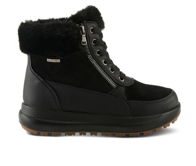 Women's Flexus Burrell Booties in Black color