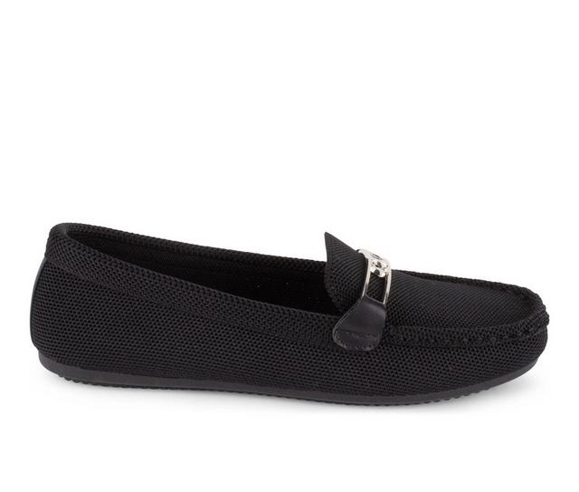 Women's Gloria Vanderbilt Tracy Loafers in Black color