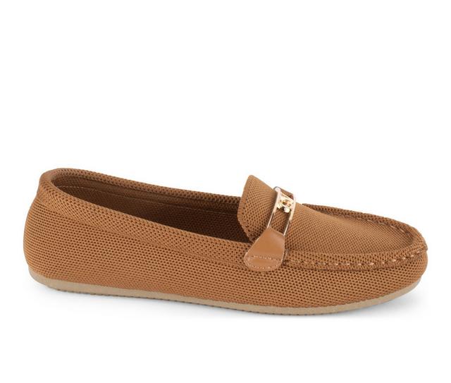 Women's Gloria Vanderbilt Tracy Loafers in Whiskey color