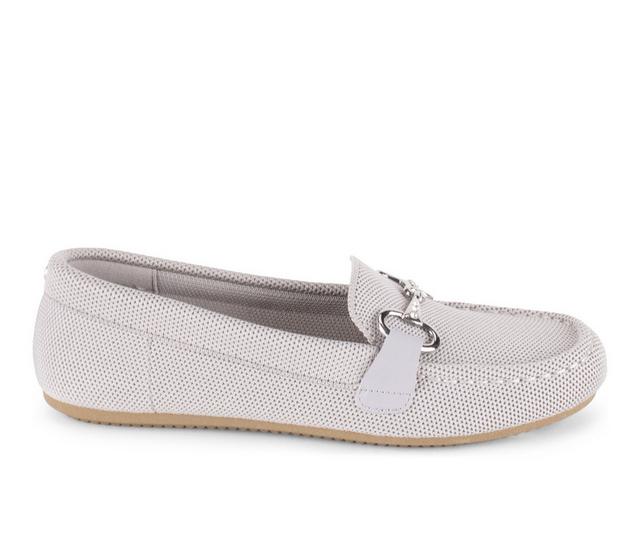 Women's Gloria Vanderbilt Trisha Loafers in Grey color