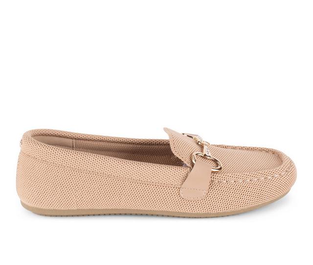 Women's Gloria Vanderbilt Trisha Loafers in Tan color