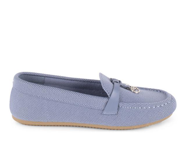 Women's Gloria Vanderbilt Yvonne Loafer in Denim color