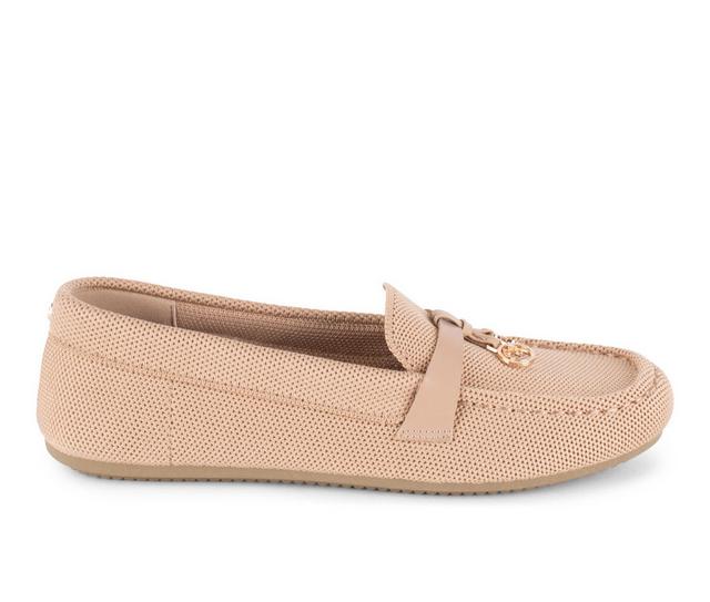 Women's Gloria Vanderbilt Yvonne Loafer in Tan color