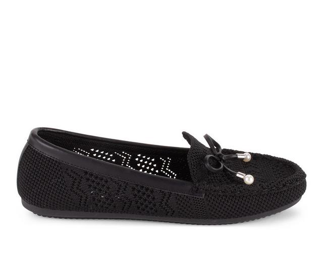 Women's Gloria Vanderbilt Minnie Loafer in Black color