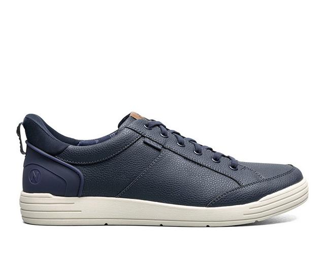 Nunn Bush Kore City Walk EZ Moc Toe Casual Shoes in Navy Multi color