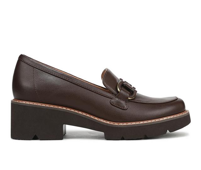 Women's Naturalizer Corrine Loafers in Dark Brown color