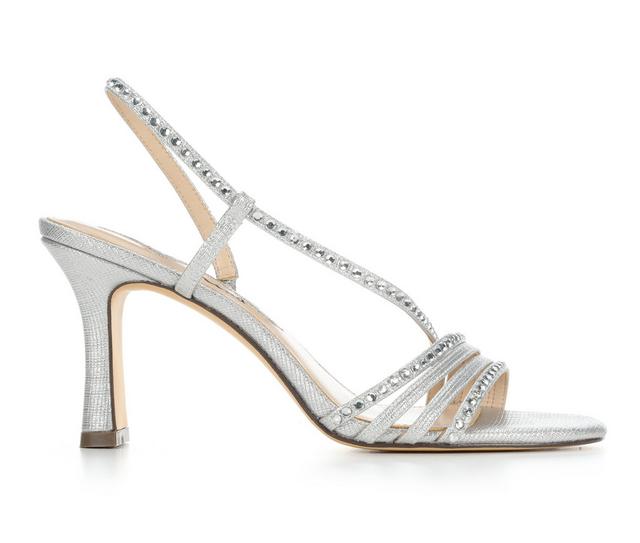 Women's N by Nina Alexina-BY Special Occasion Shoes in Silver color