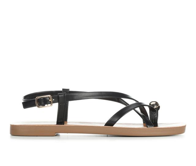 Women's Soda Palila-S Sandals in Black color