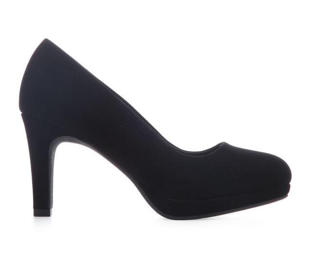 Women's City Classified W-Donald Pumps in Black Nubuck color