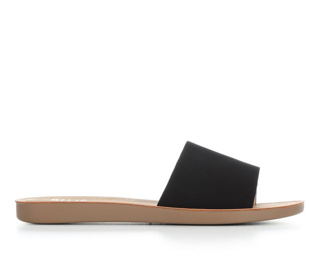 Women's Blue Aura Inline Sandals in Black color