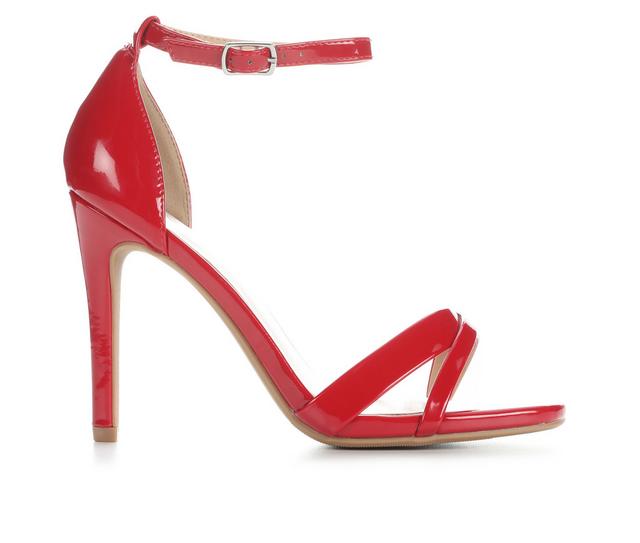 Women's Delicious Jada Stiletto Heel in Lipstick Pat color