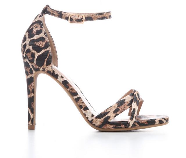 Women's Delicious Jada Stiletto Heel in Leopard color