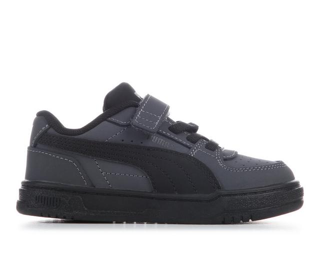 Boys' Puma Little Kid & Big Kid Caven III NBK Sneakers in Gry/Black/Gry color